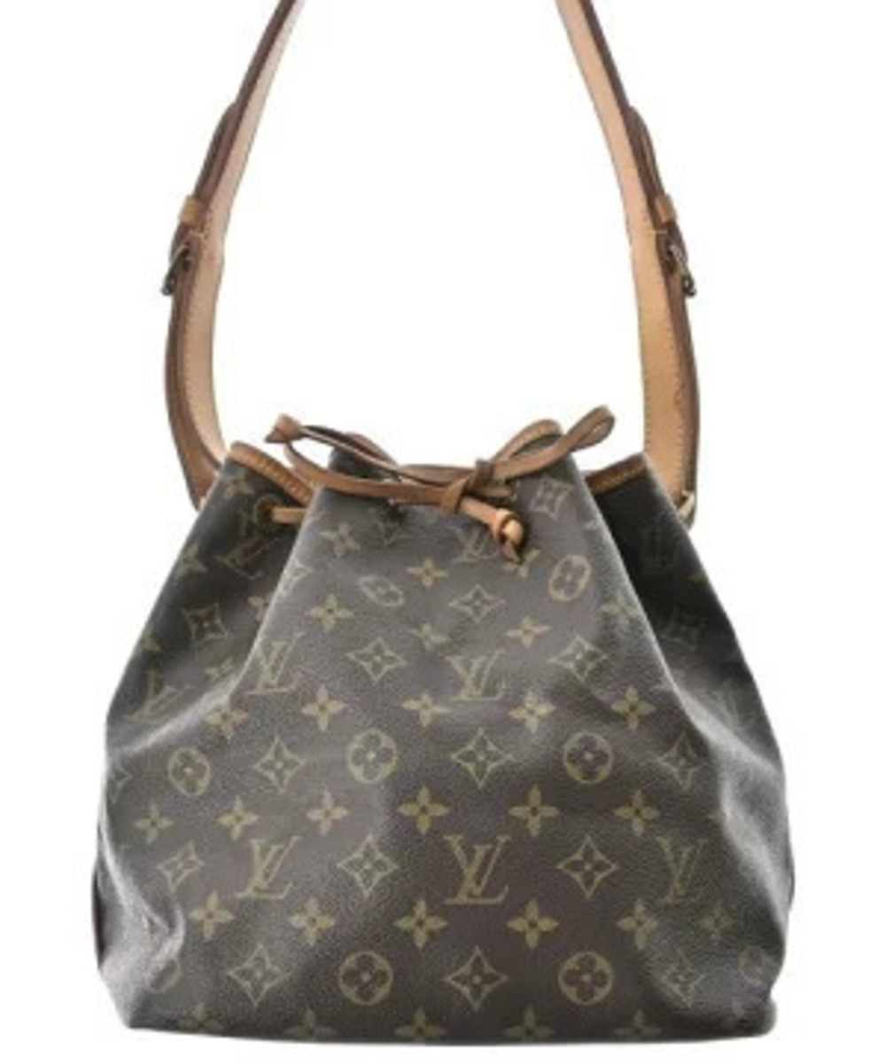 LOUIS VUITTON Shoulder Bag Brown All over pattern